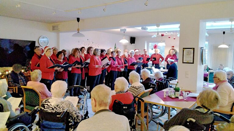 Adventssingen im Seniorenheim